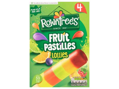 Rowntree's Fruit Pastilles Vegan Friendly Sweets Tube 50g 