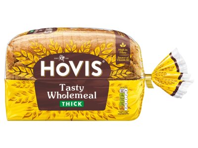 Hovis Tasty Wholemeal Thick 800g 