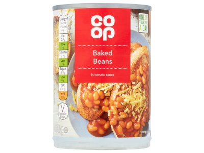 Co-op Baked Beans In Tomato Sauce 400g 