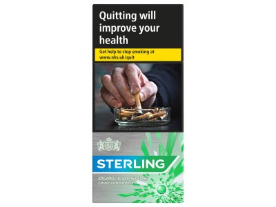 Sterling Dual Capsule Leaf Wrapped 10 