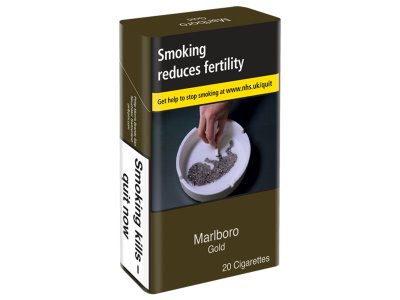 Marlboro Gold Ks 20 Cigarettes 