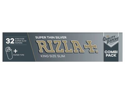 Rizla Super Thin Silver King Size Slim Combi Pack 