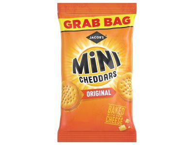 Jacob's Mini Cheddars Original Snacks 45g 