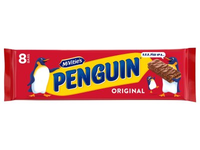 Mcvitie's Penguin Original 8 X 24.6g 