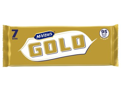 Mcvitie's 7 Gold Bars 124g 