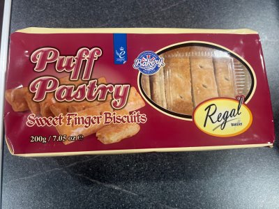 Regal Bakery Puff Pastry 200g 