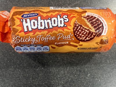 Mcvities Hobnobs Sticky Toffee Pud Buscuit 262g 