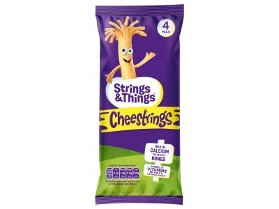 Strings & Things Cheestrings 4 X 20g (80g) 