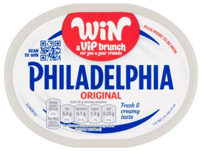 Philadelphia Plain Cream Cheese-soft 165 Gr 